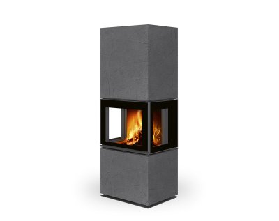ROMOTOP LERA C GH 62 - дизайнерский камин в облицовке Thermaline