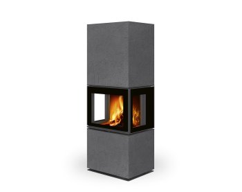 ROMOTOP LERA C GH 62 - дизайнерский камин в облицовке Thermaline