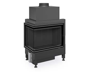 ROMOTOP HEAT L 4g S 65.51.40.26 - стальная угловая каминная топка (тёмная камера)
