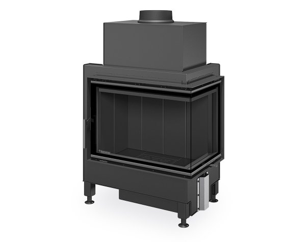 ROMOTOP HEAT R 4g S 65.51.40.26 - стальная угловая каминная топка (тёмная камера)