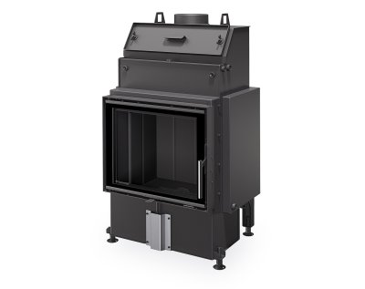 ROMOTOP HEAT W 4g 59.50.06 - каминная топка с водяным теплообменником (тёмная камера)