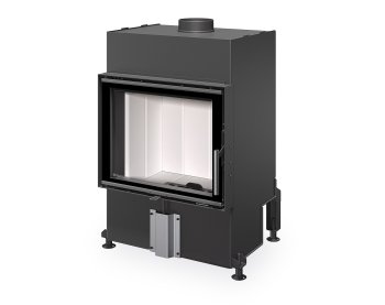 ROMOTOP HEAT 4g 59.50.04 - сталева камінна топка пряма