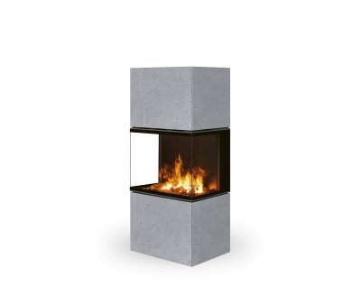 ROMOTOP e-LERA C 61 - дизайнерский электрокамин в облицовке Thermaline