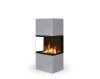 ROMOTOP e-LERA C 61 - дизайнерский электрокамин в облицовке Thermaline