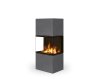ROMOTOP e-LERA C 62 - дизайнерский электрокамин в облицовке Thermaline