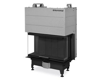 ROMOTOP HEAT C 3g L 80.52.31.26 - трехсторонняя каминная топка (тёмная камера)