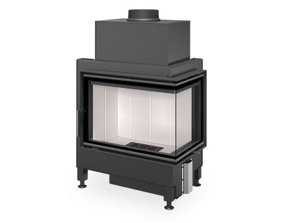ROMOTOP HEAT R 4g S 65.51.40.24 - стальная угловая каминная топка