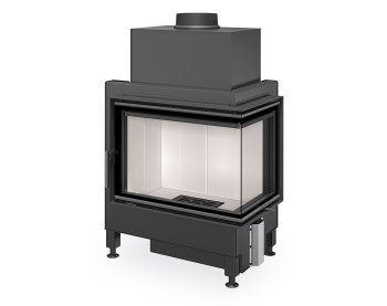 ROMOTOP HEAT R 4g S 65.51.40.24 - сталева кутова камінна топка