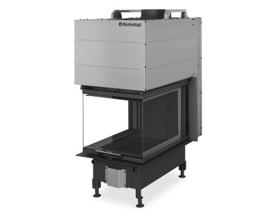 ROMOTOP HEAT U 3g L 50.52.70.26 - трехсторонняя топка для камина (тёмная камера)