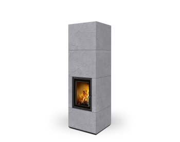 ROMOTOP NORDAC 61 - теплоаккумулирующая печь Thermaline (тёмная камера)